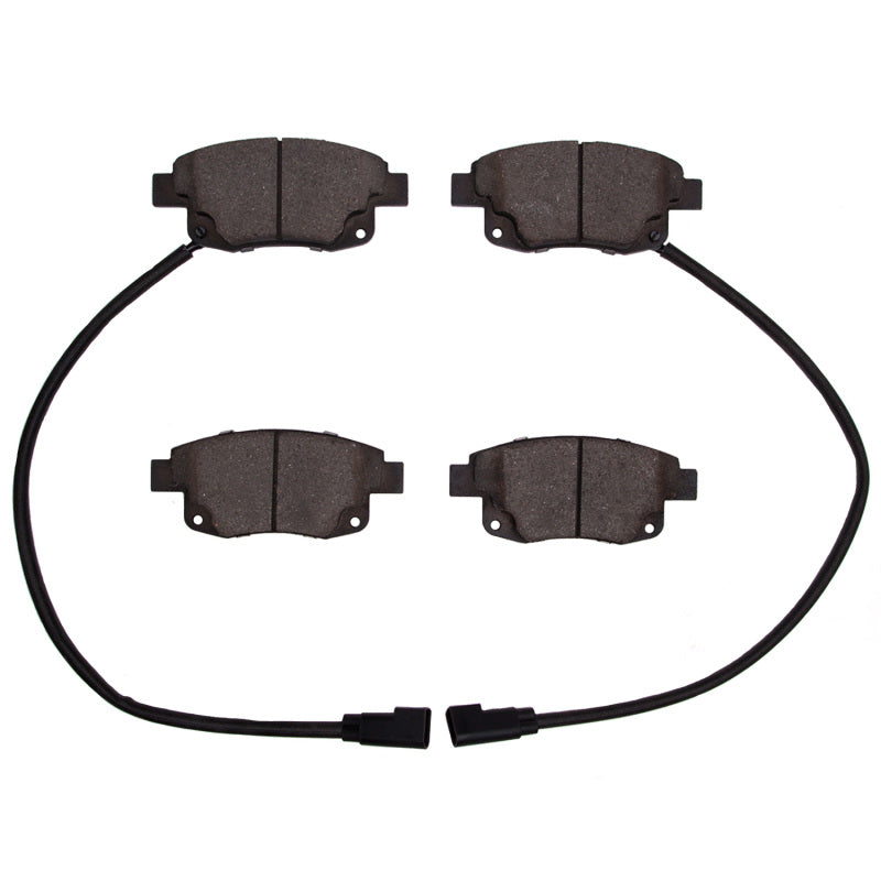R1 Rear Semi-Metallic Brake Pads 2007-2013 Ford Transit (Mexico) - 2311-1502-00