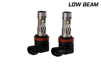 Diode Dynamics H11/H8/H9 White SL2 LED Bulbs with AntiFlicker Modules (pair)