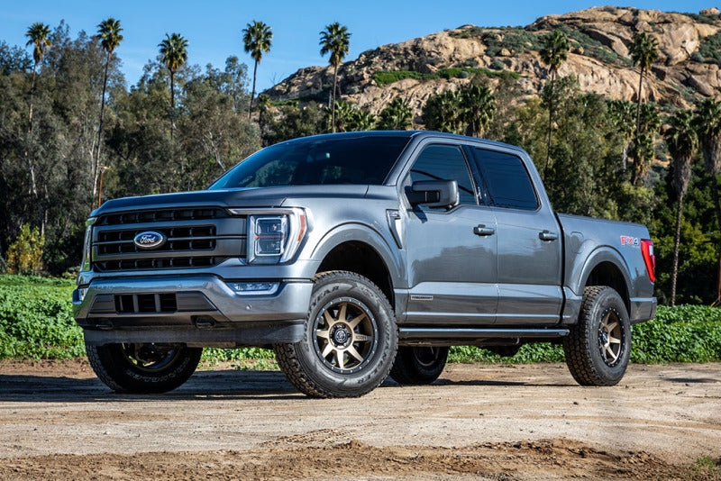 ICON 2.75-3.5in Stage 4 Tubular CDCV Suspension System for 2021-2024 Ford F-150 4WD - K93134T