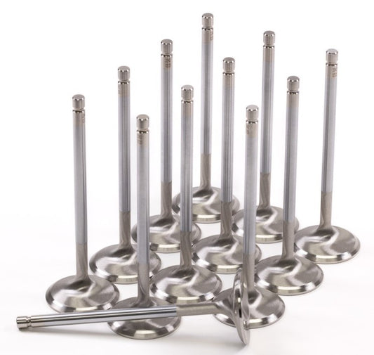 GSC P-D Nissan VR30DDTT 33.3mm Head STD 101.1mm Long Intake Valve - Set of 12 - 2242-12