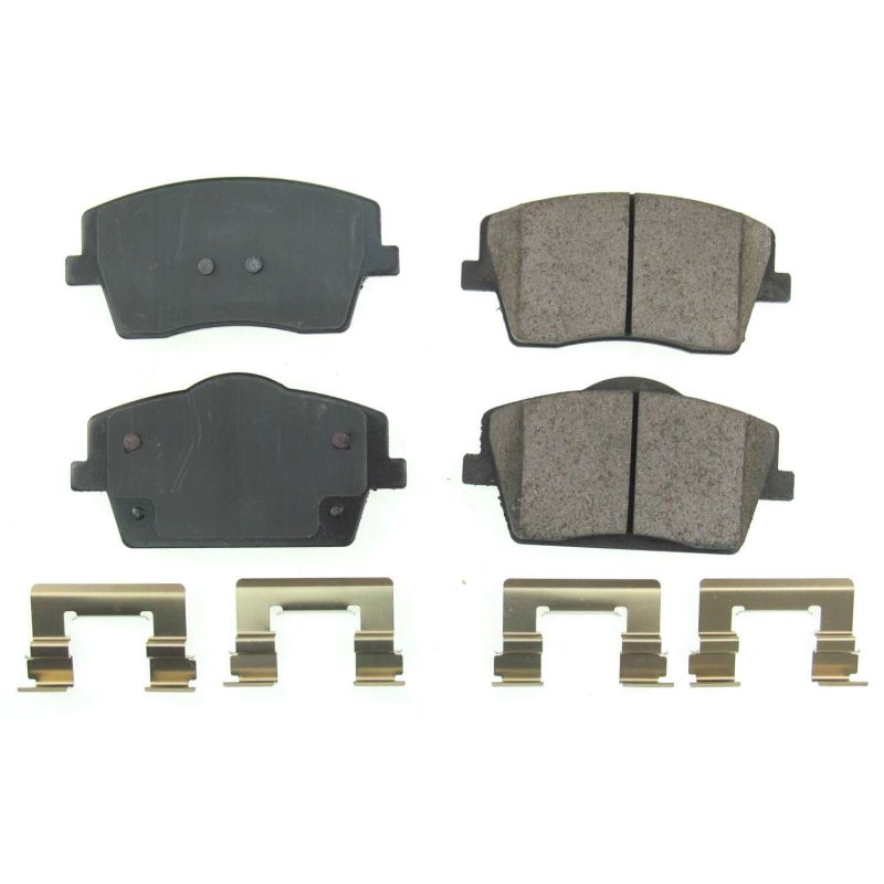 Power Stop 2019 Volvo XC40 Front Z17 Evolution Ceramic Brake Pads w/Hardware PowerStop