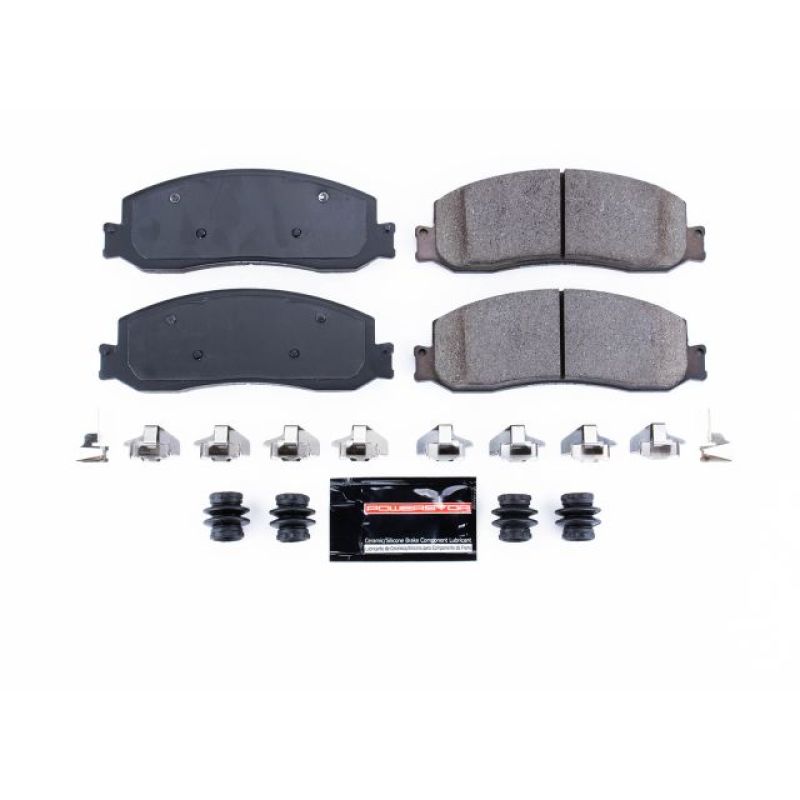 Power Stop 2012 Ford F-250 Super Duty Front Z23 Evolution Sport Brake Pads w/Hardware PowerStop