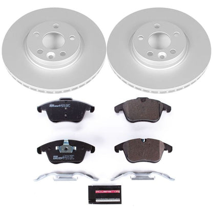 Power Stop 11-14 Volvo S60 Front Euro-Stop Brake Kit PowerStop