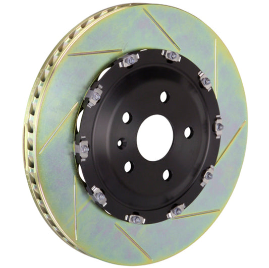 Brembo 08-16 R8 4.2/5.2 Excl CC Brake Fr 2-Piece Discs 380x34 2pc Rotor Slotted Type1 Brembo