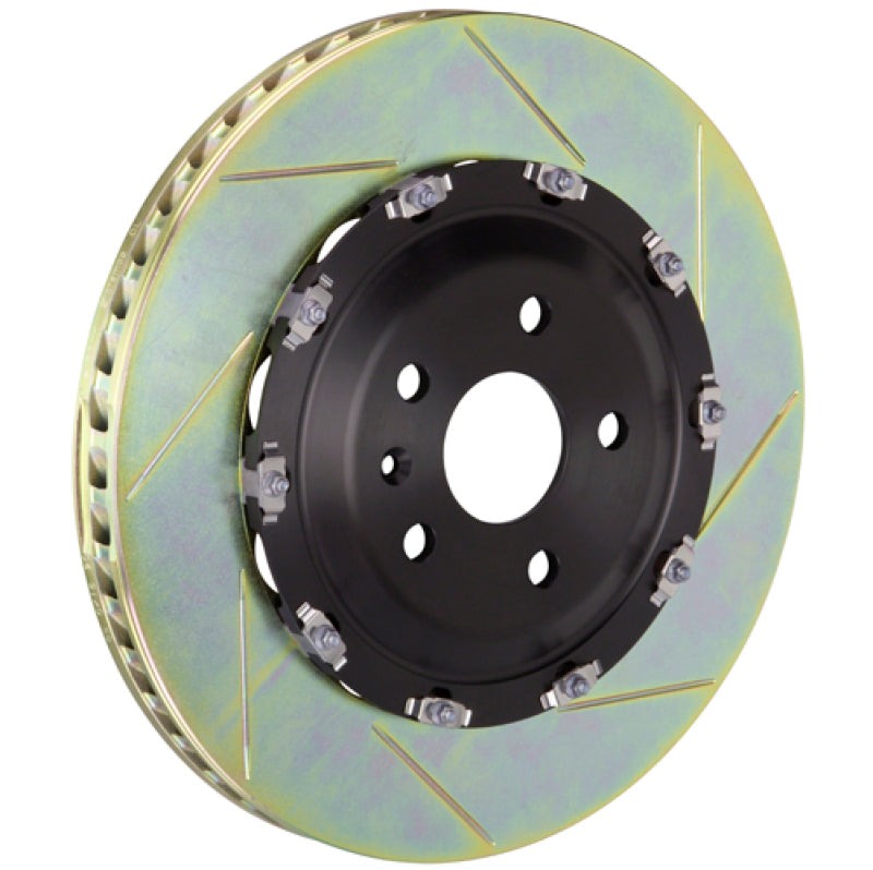 Brembo 08-16 R8 4.2/5.2 Excl CC Brake Fr 2-Piece Discs 365x34 2pc Rotor Slotted Type1 Brembo