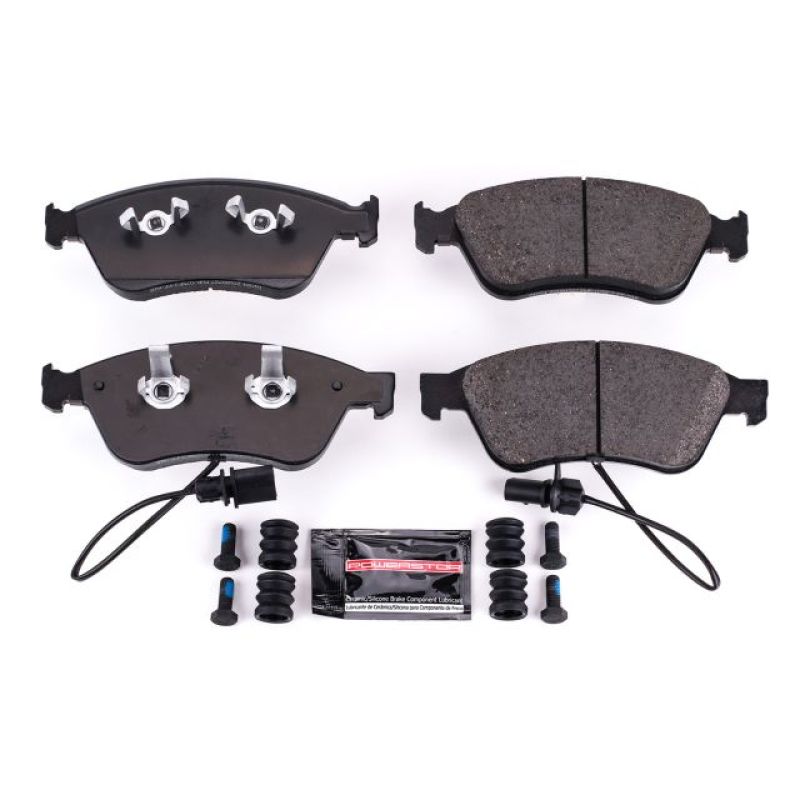 Power Stop 09-11 Audi A6 Quattro Front Z23 Evolution Sport Brake Pads w/Hardware PowerStop