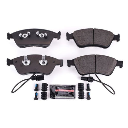 Power Stop 09-11 Audi A6 Quattro Front Z23 Evolution Sport Brake Pads w/Hardware PowerStop