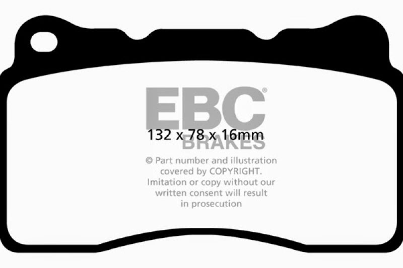 EBC Ultimax2 Front Brake Pads - UD1836 EBC