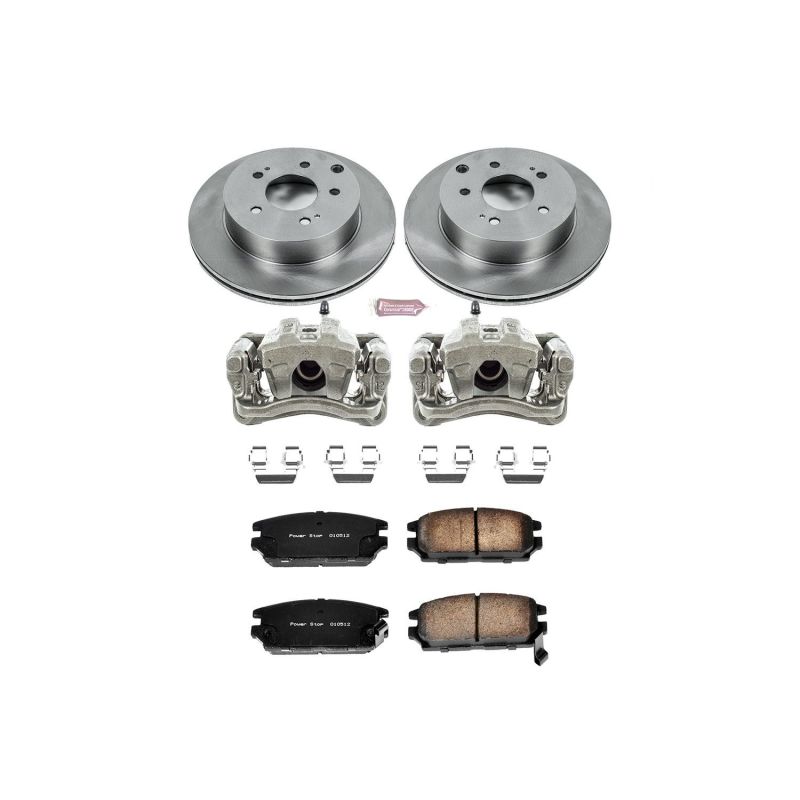 Power Stop 06-12 Mitsubishi Eclipse Rear Autospecialty Brake Kit w/Calipers PowerStop