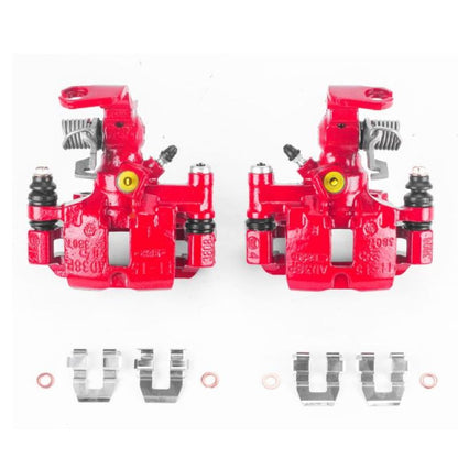 Power Stop 03-05 Buick Park Avenue Rear Red Calipers w/Brackets - Pair PowerStop