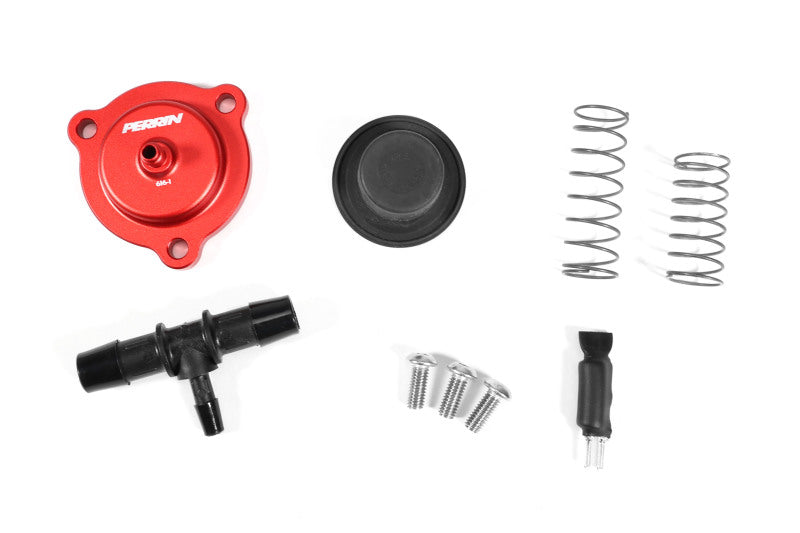 Perrin 2022+ Subaru WRX Diverter Valve - Red Perrin Performance