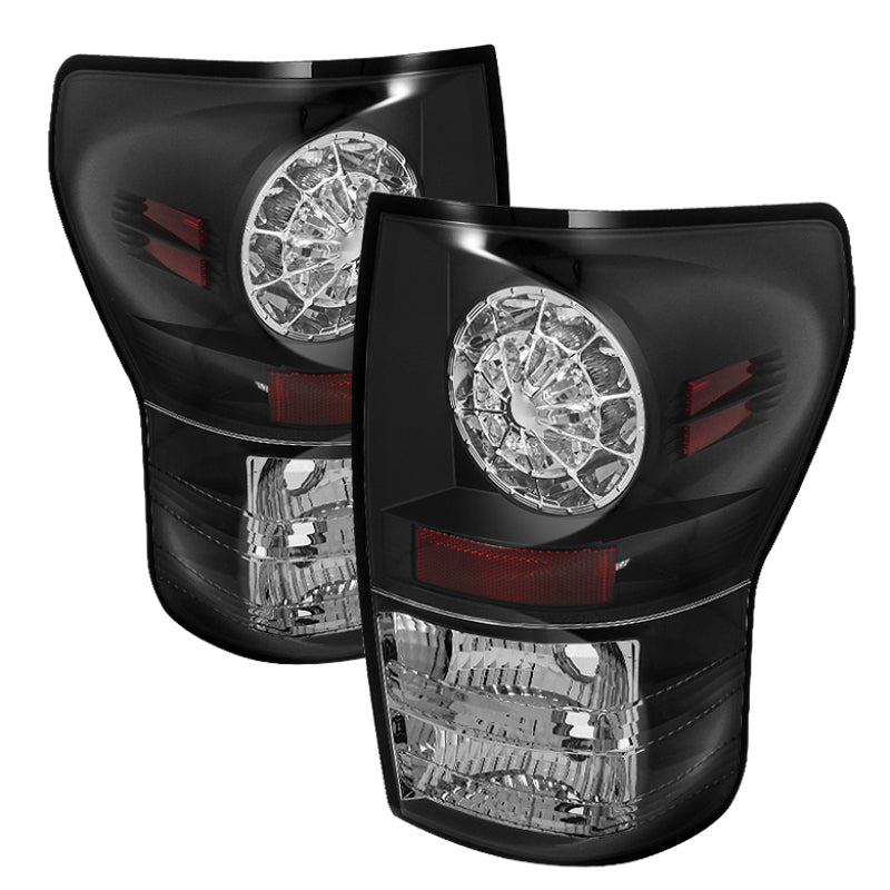 Spyder Toyota Tundra 07-13 LED Tail lights Black ALT-YD-TTU07-LED-BK SPYDER