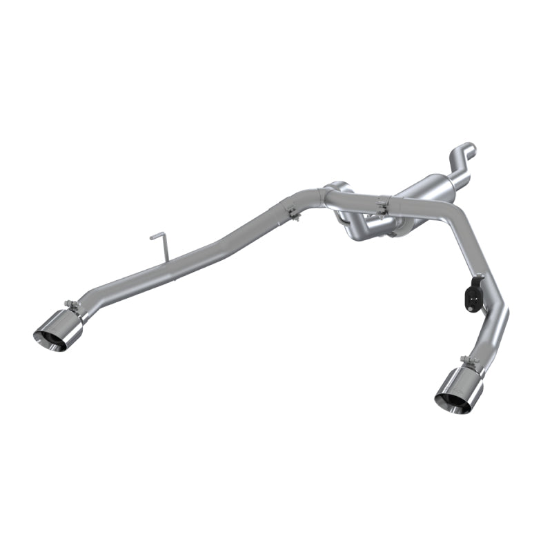 MBRP 2020 Jeep Gladiator 3.6L 2.5in Dual Rear Exit Cat Back Exhaust 304 MBRP