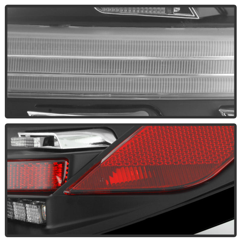 Spyder Porsche 987 Cayman 06-08 / Boxster 09-12 LED Tail Lights - Sequential Signal - Black SPYDER