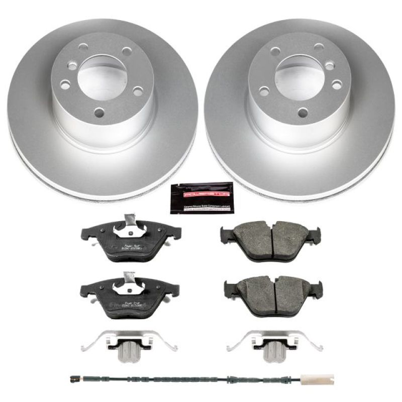 Power Stop 11-12 BMW 328i xDrive Front Z23 Evolution Sport Coated Brake Kit PowerStop