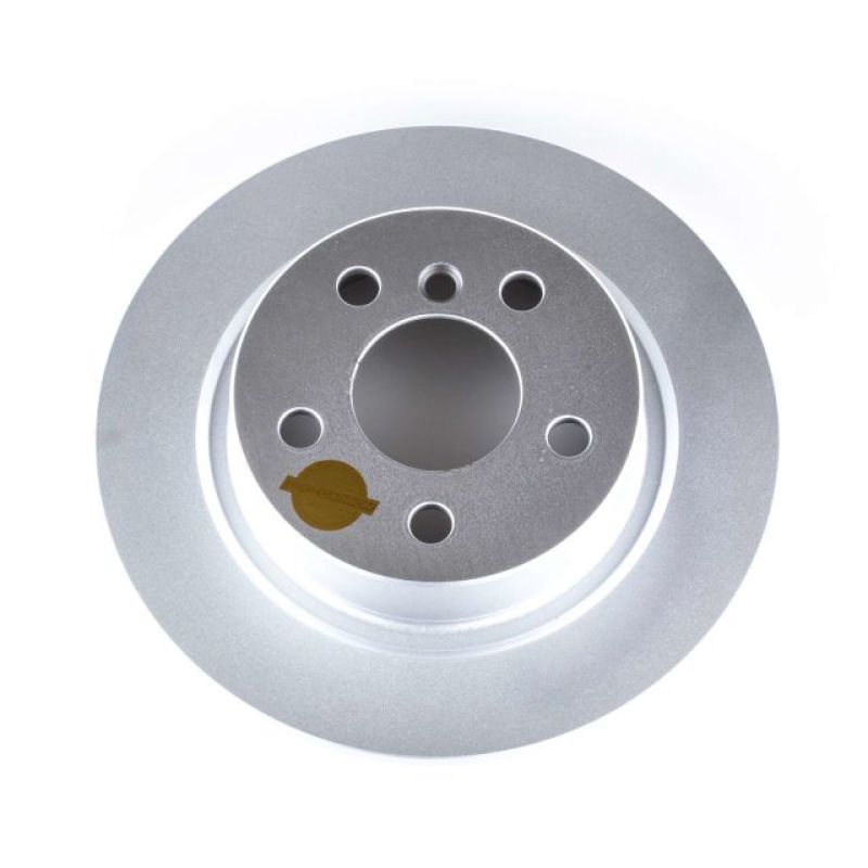Power Stop 14-18 BMW i3 Rear Evolution High Carbon Geomet Coated Rotor PowerStop