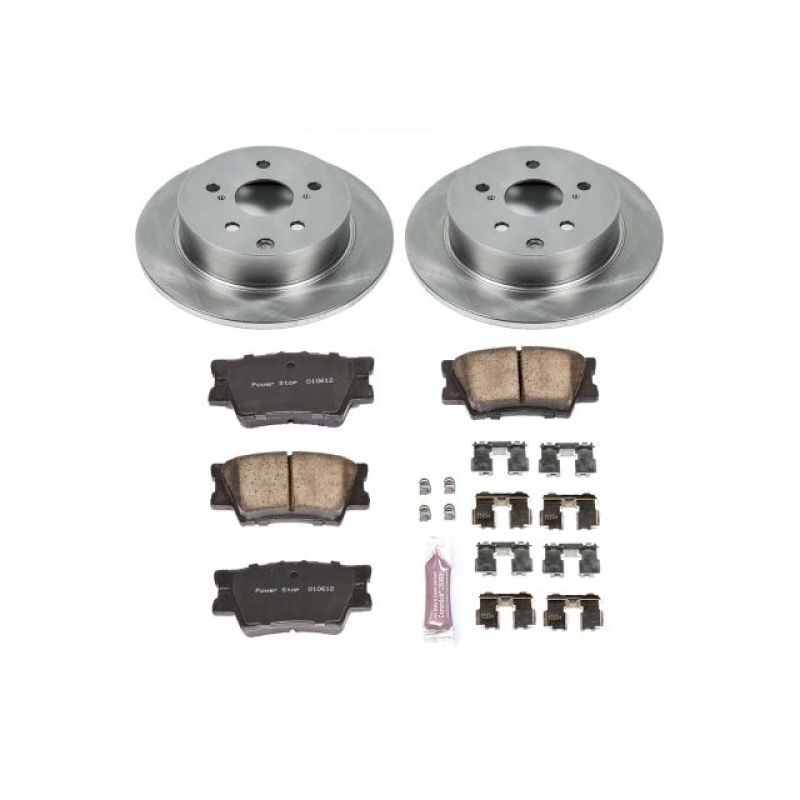 Power Stop 09-10 Pontiac Vibe Rear Autospecialty Brake Kit PowerStop