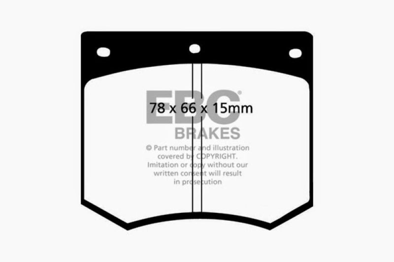 EBC GreenStuff Front Brake Pads - DP2291 EBC