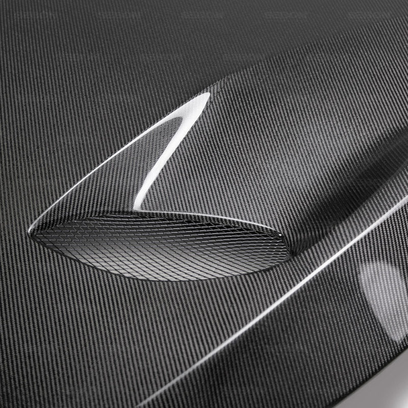 Seibon TSII-style carbon fiber hood for 2017-2022 Infiniti Q60- HD17INFQ60-TSII