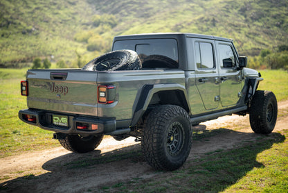DV8 Offroad 2020+ Jeep Gladiator JT Adjustable In-Bed Tire Carrier