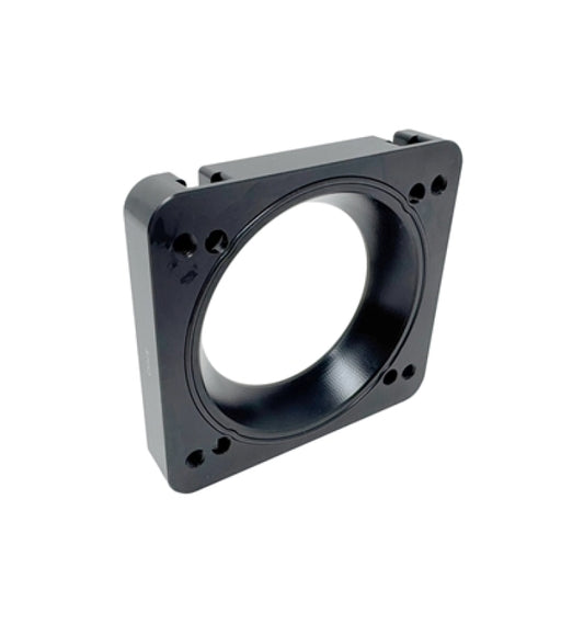 Torque Solution Big Bore 76mm Throttle Body Adapter for 2004+ - TS-SU-870O-BK
