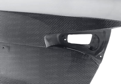 Seibon OEM-style carbon fiber trunk lid for 2011-2013 Kia Optima - TL1012KIOP