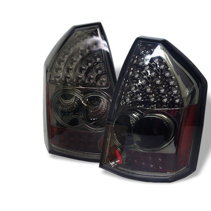 Spyder Chrysler 300C 05-07 LED Tail Lights Smoke ALT-YD-C305-LED-SM SPYDER