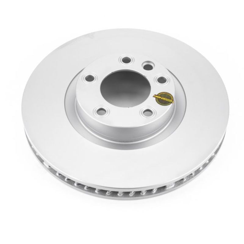 Power Stop 11-18 Porsche Cayenne Front Left Evolution High Carbon Geomet Coated Rotor PowerStop