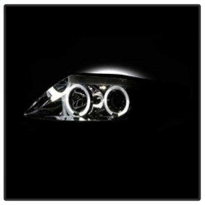 Spyder BMW Z4 03-08 Projector Headlights Halogen Model Only - LED Halo Smoke PRO-YD-BMWZ403-HL-SM SPYDER