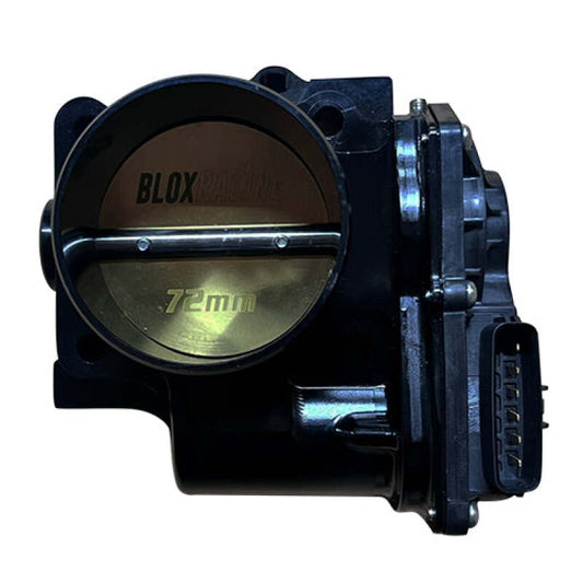 BLOX Racing 06-11 Honda Civic Si DBW 72mm Billet Throttle Body - Black BXIM-00230-BK BXIM-00230-BK