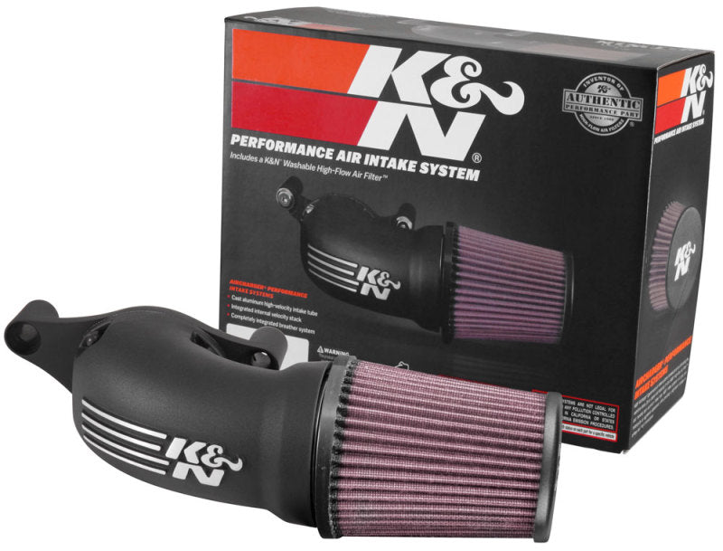 K&N 17-18 Harley Davidson Touring Models Performance Air Intake System