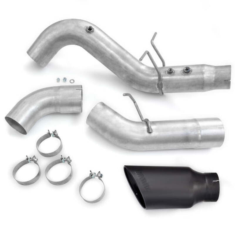 Banks Power 20-23 Chevy/GMC Duramax DRW Crew Cab 5.0in Monster Exhaust w/ Black Tip Banks Power