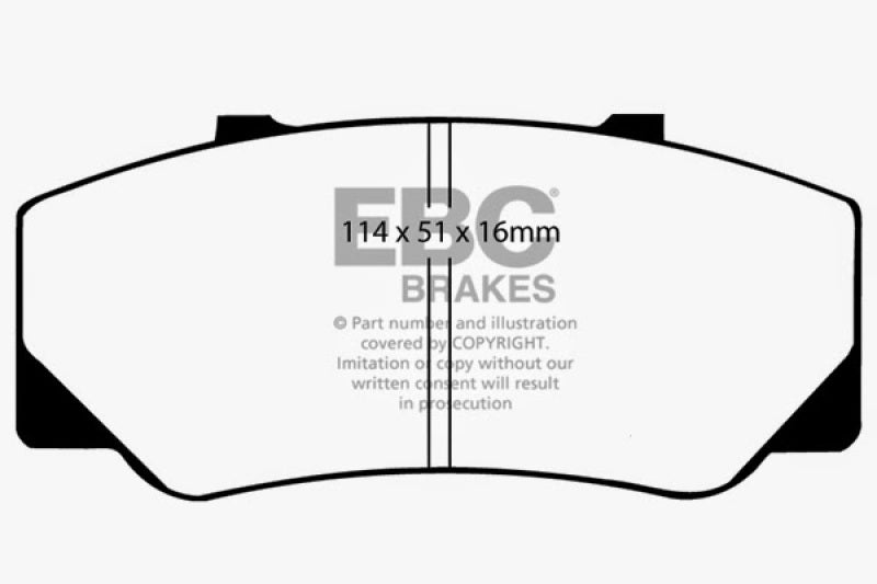 EBC Ultimax Rear Brake Pads - UD511 EBC