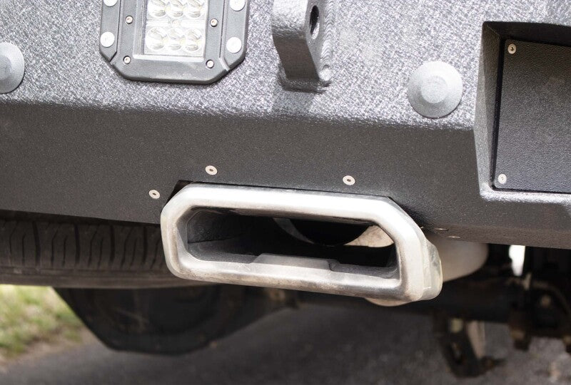 Fishbone Offroad 19-22 Chevy Silverado 1500 Rockfish Rear Bumper - Black Texture Fishbone Offroad