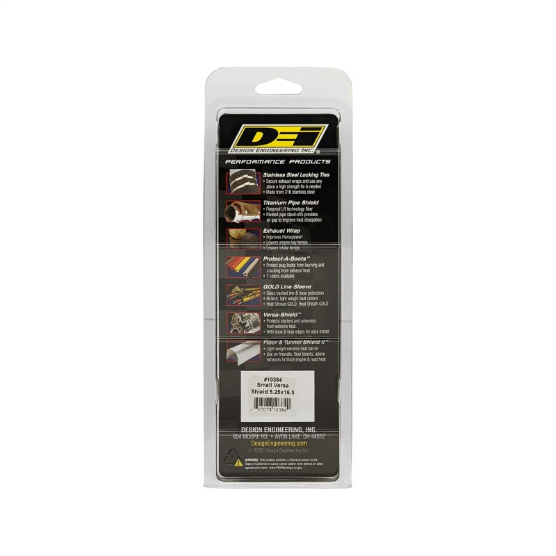 DEI Versa-Shield /Starter Shield 5-1/4in w x 16-1/2in l - Universal (Mini) Heat Shield DEI