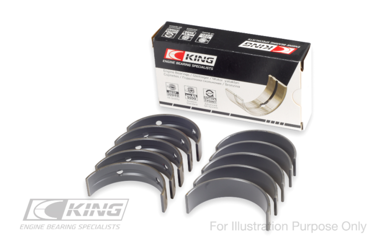 King Engine Bearings Toyota 3Ur-Fe (Size +0.75mm) Main Bearing Set