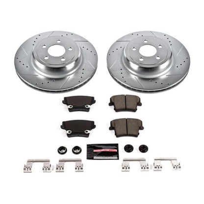 Power Stop 06-14 Dodge Charger Rear Z23 Evolution Sport Brake Kit PowerStop