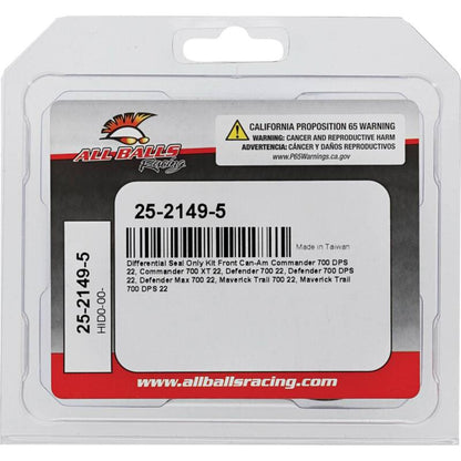 All Balls Racing Differential Seal Kit