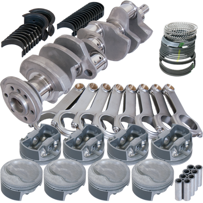 Eagle Chevy 400 3.750in Crank 6.000in H-Beam -16cc 4.125in Pistons Rotating Assembly