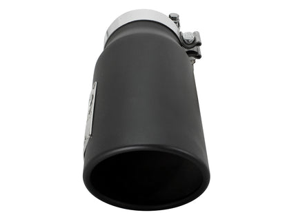 afe MACH Force-Xp Universal Exhaust Tip 4 IN Inlet x 5 IN Outlet x 12 IN L
