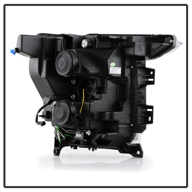 Spyder Signature 20-21 Ford F150 (Halogen Model) Proj. Headlights - Black (PRO-YD-FF15021HALSI-BK) SPYDER