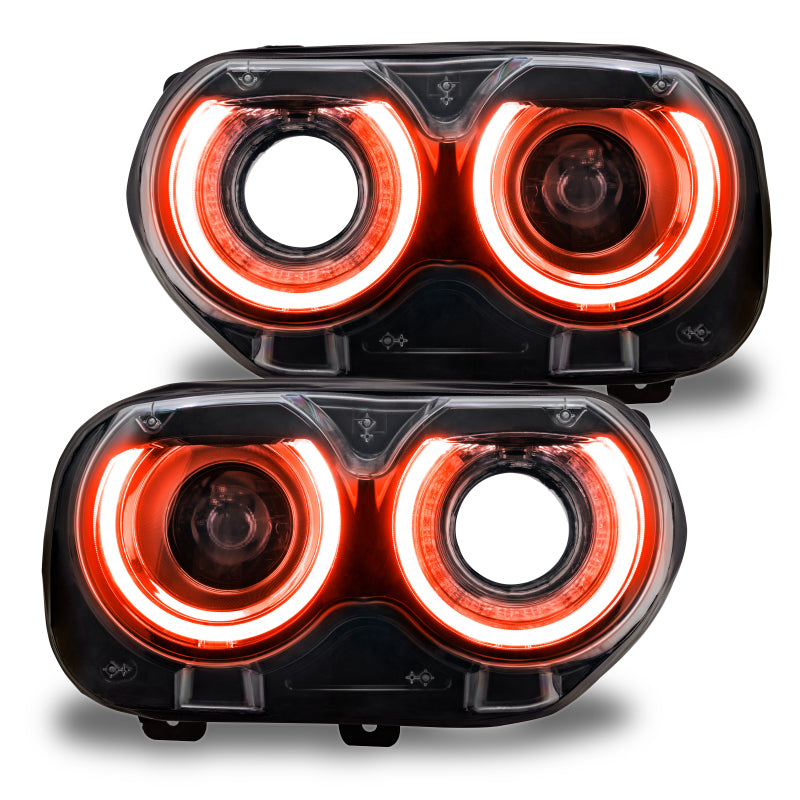 Oracle 15-21 Dodge Challenger RGB+W Headlight DRL Upgrade Kit - ColorSHIFT ORACLE Lighting