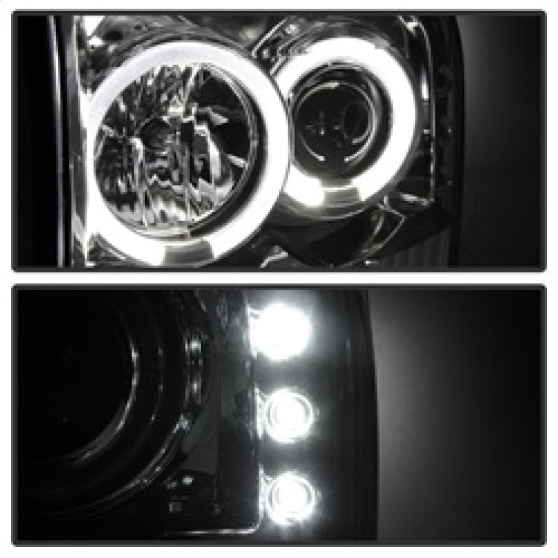 Spyder Ford F250 Super Duty 99-04 Projector Version 2 LED Halo LED Chrm PRO-YD-FF25099-1P-G2-C SPYDER