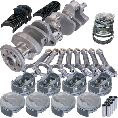 Eagle Chevy 400 3.750in Crank 6.000in I-Beam Rods -16cc 4.125in Pistons Rotating Assembly
