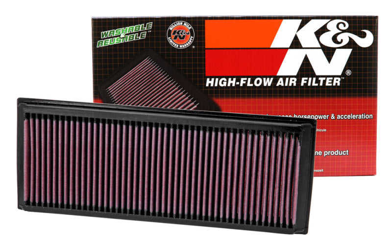 K&N 05-10 VW Jetta/Passat / 07-10 Tiguan / 09-10 GTi / 06-09 EOS Drop In Air Filter K&N Engineering