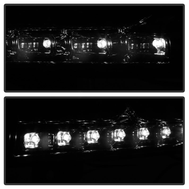 Xtune Dodge Charger 06-10 1Pc LED Crystal Headlights Smoke HD-ON-DCH05-1PC-LED-SM SPYDER