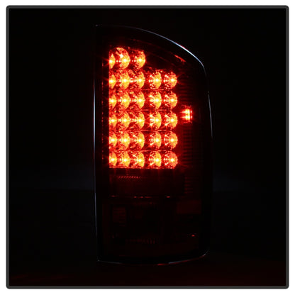 Spyder Dodge Ram 02-06 1500/Ram 2500/3500 03-06 LED Style Tail Lights Smoke ALT-YD-DRAM02-LED-SM SPYDER