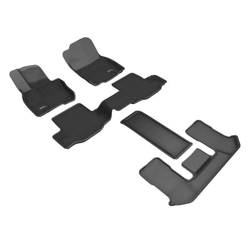 3D MAXpider KAGU 1st-3rd Row Floor Mats for Mazda CX-90 2024-2026 - L1MZ08801509