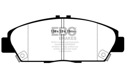 EBC Ultimax2 Front Brake Pads - UD568 EBC