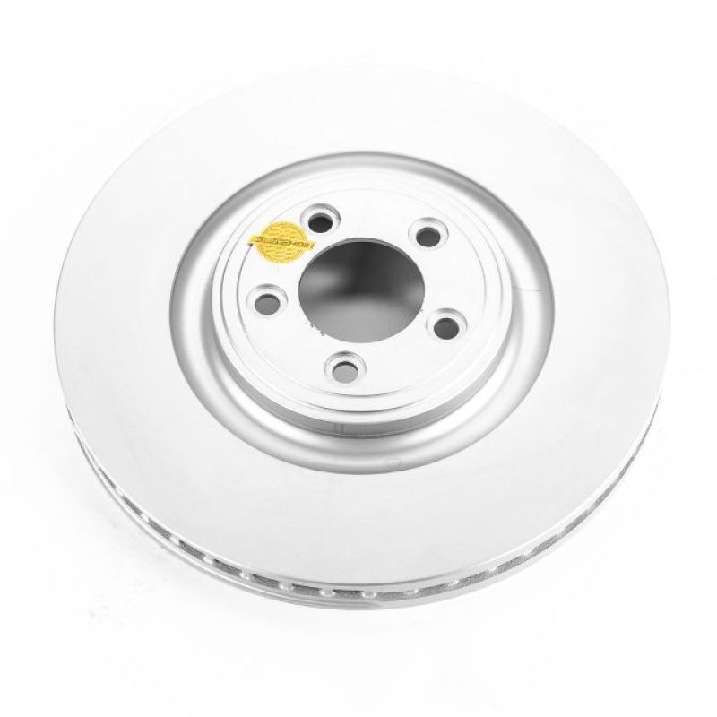 Power Stop 14-19 Jaguar F-Type Front Evolution High Carbon Geomet Coated Rotor PowerStop